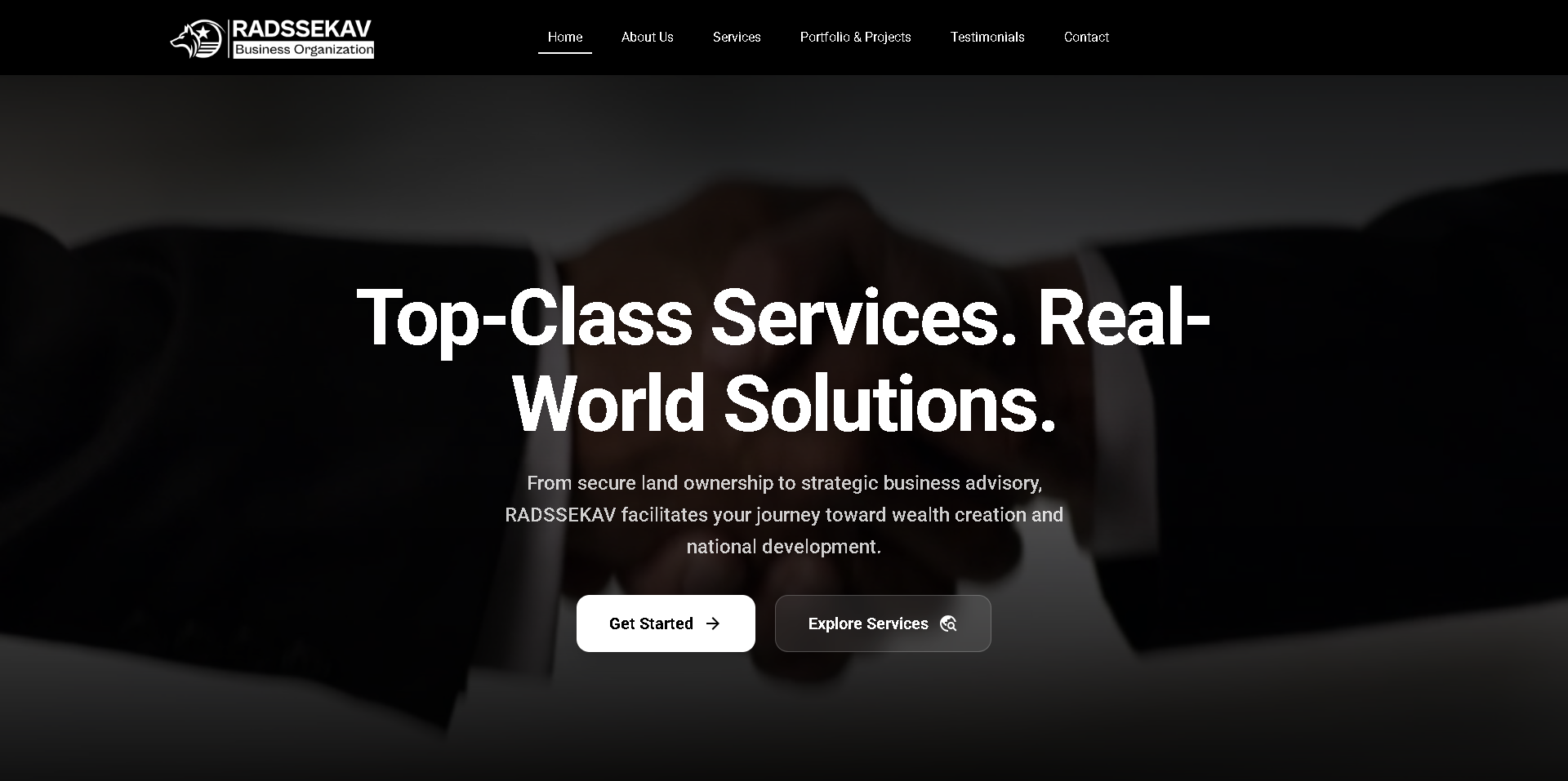 RADSSEKAV — Real Estate & Property Management Ecosystem